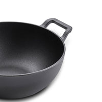 Prestige Cast Iron Pre-Seasoned Kadai 24 CM | PR48895