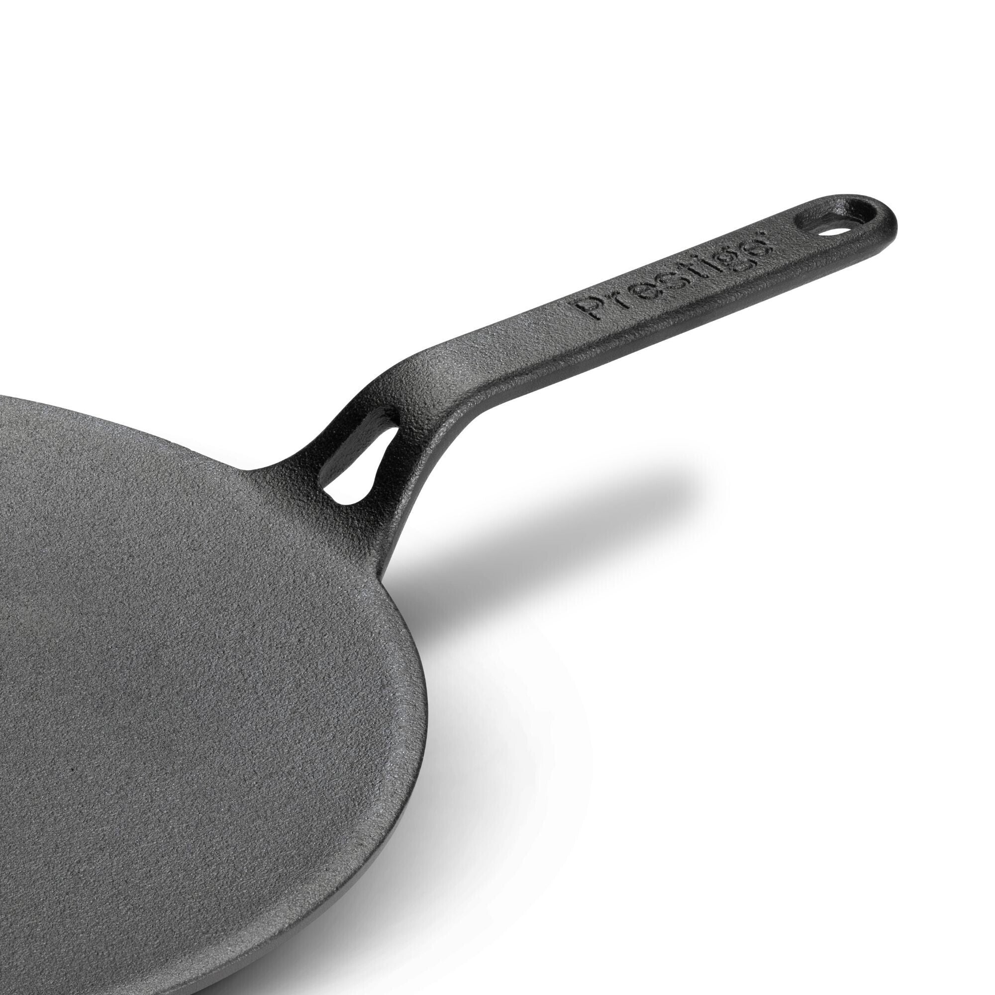 Prestige Cast Iron Pre-Seasoned Curved Tawa 28 cm | PR48884