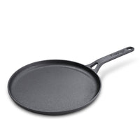 Prestige Cast Iron Pre-Seasoned Flat Tawa 24 cm | PR48891 Black