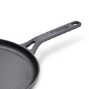 Prestige Cast Iron Pre-Seasoned Flat Tawa 24 cm | PR48891 Black