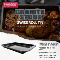 Prestige Rectangular Baking Tray with Nonstick Granite Stone Coating | PR48772