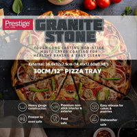 Prestige Granite 30cm pizza tray | PR48751