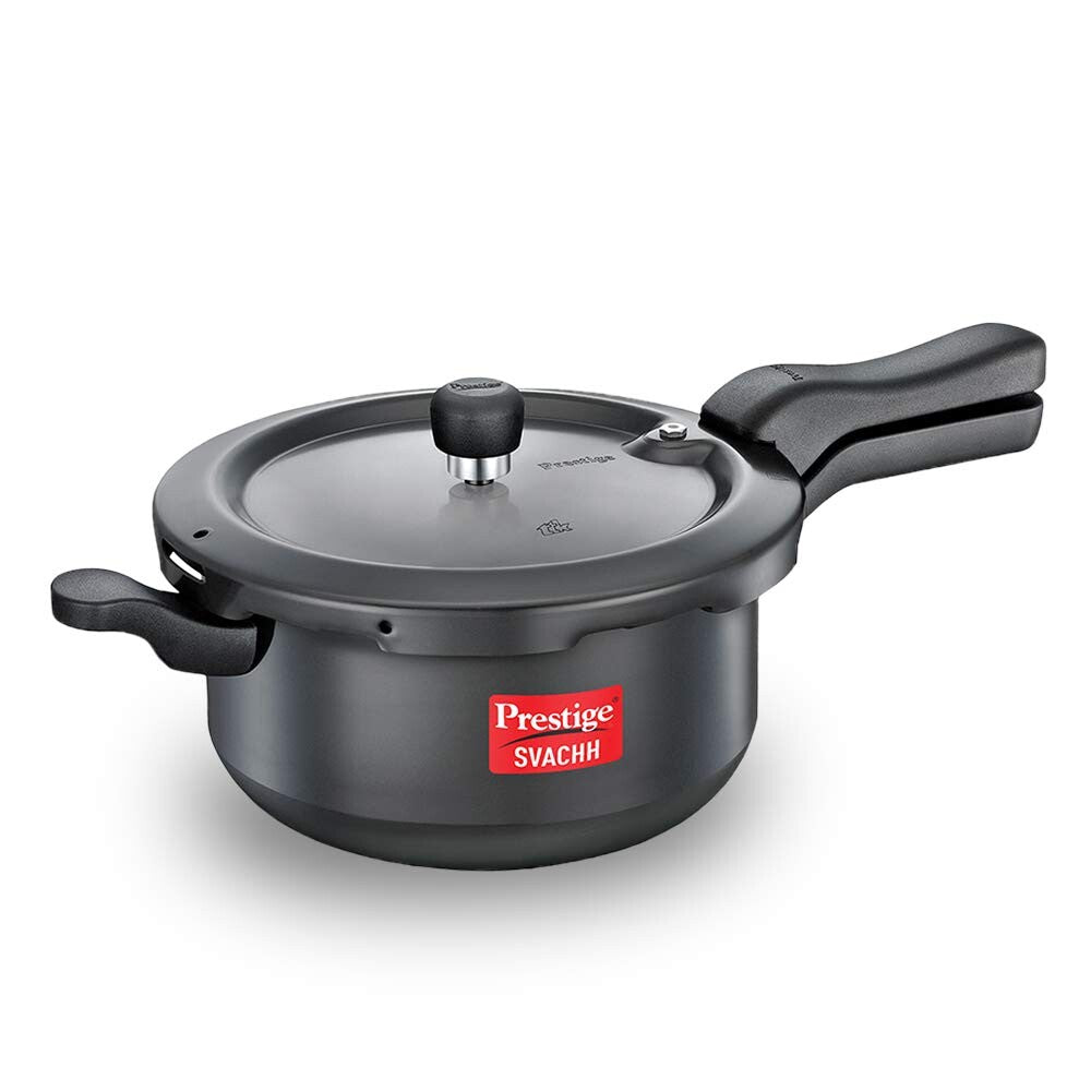 Prestige Svachh Hard-Anodized 5 Ltr Senior Pan Svachh Pressure Cooker | MPD20278