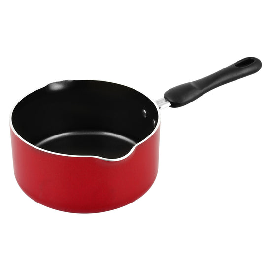 Pretige Classique Milk Pan 0.9 L / 14 Cm | Aluminium Milk Pot | Red - PR20971