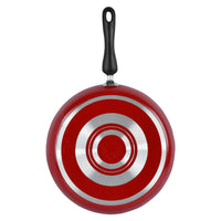 Prestige Classique Non-Stick 2Pcs Cookware Pan Set | 3X Ultra Tough Induction Compatible Frying Pan 24Cm + 28CM | Red - PR15922