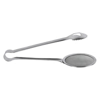 Prestige Stainless Steel Frying Tong Cum Strainer | Silver - PR81000