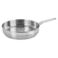 Prestige Stainless Steel Fry Pan 2Pcs Set | Induction Compatible Frying Pan Set 22cm + 26cm | Silver - PR80956