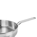 Prestige Stainless Steel Fry Pan 2Pcs Set | Induction Compatible Frying Pan Set 22cm + 26cm | Silver - PR80956