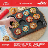 Prestige X Disney Bakeware Muffin Tin 12 Cup | PR48799