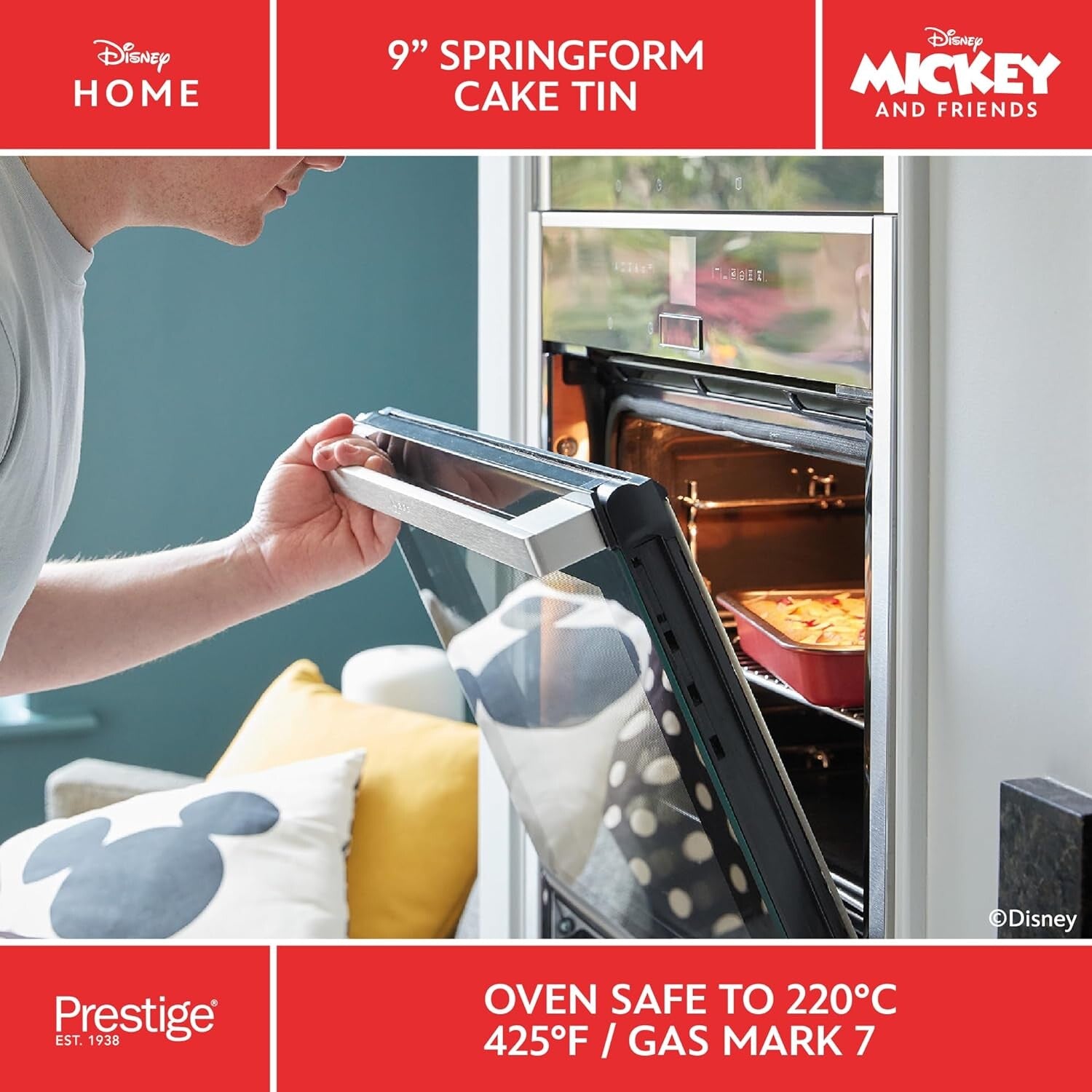 Prestige X Disney Bakeware Springform Cake Tin 9" | PR48797
