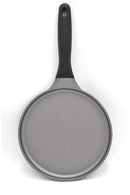 Prestige Essentials Flat Tawa 24cm | Non-Stick Granite Coating Dosa Pan | Induction Base Tawa Pan for Dosa/Roti/Chapati with Stick Handle | Black - PR81166