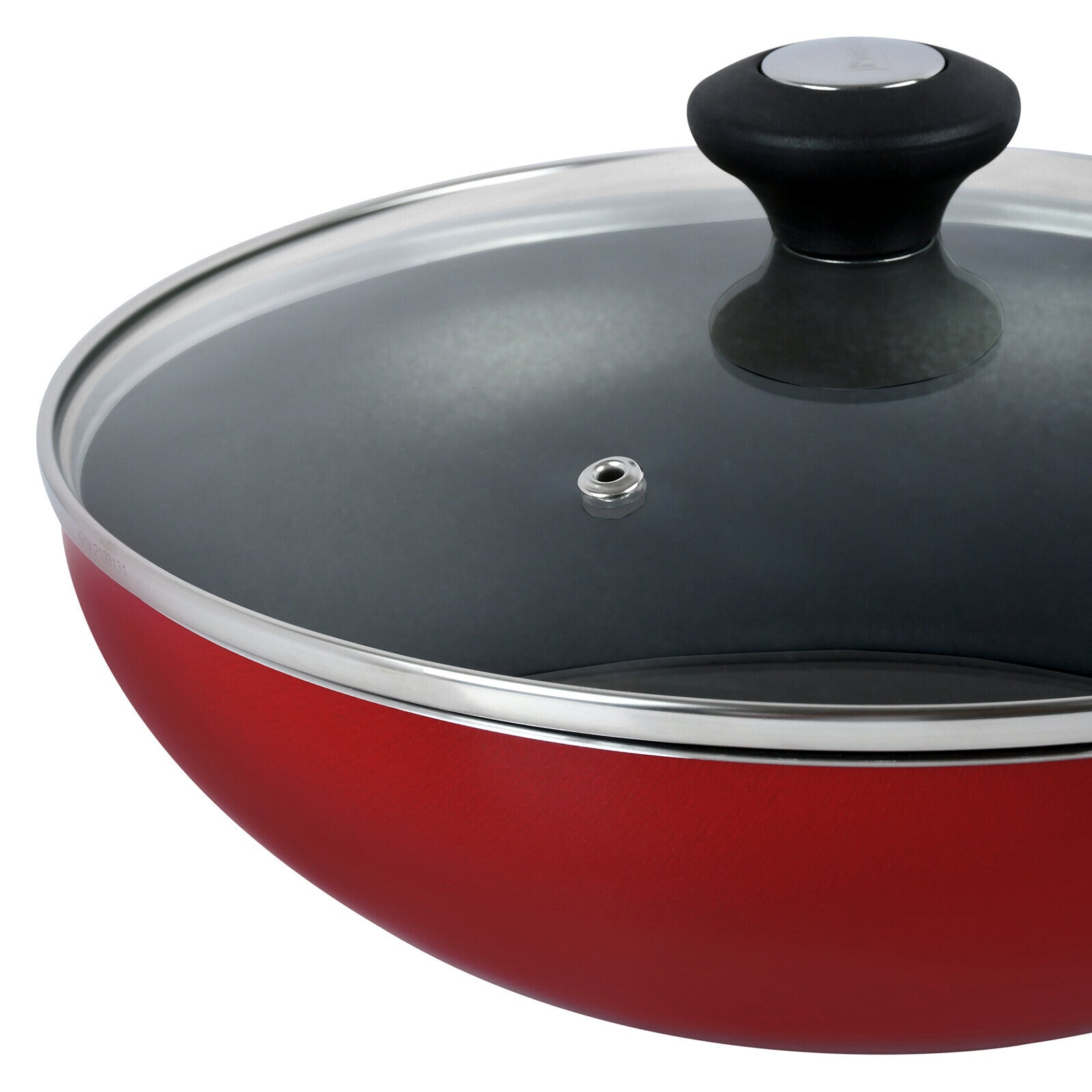 Prestige Classique Non-Stick Wok with Glass Lid 12 L / 30cm | 3X Ultra Tough Wok with Lid | PR20980