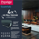 Prestige Essentials Flat Tawa 24cm | Non-Stick Granite Coating Dosa Pan | Induction Base Tawa Pan for Dosa/Roti/Chapati with Stick Handle | Black - PR81166