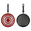 Prestige Value Pack Non-Stick Cookware sets 9Pcs | Non Stick Aluminium Pots and Pans Cooking Set | Soup Pots Set | Frying Pan Set | PR21569 - Red