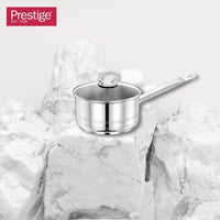 Prestige Stainless Steel 12Pc Cookware Set | Induction Bottom Pots and Pans Set | Cooking Combo Set Model- PR80981