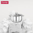 Prestige Stainless Steel 12Pc Cookware Set | Induction Bottom Pots and Pans Set | Cooking Combo Set Model- PR80981