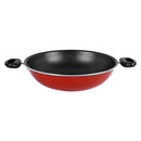 Prestige Classique Non-Stick Cookware Sets 17 Pcs | Aluminium Pots and Pans Set | Cooking Set with Glass lid | Soup Pts Set | Frying Pans Set | PR21822 - Red