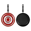 Prestige Classique Non-Stick Cookware Sets 17 Pcs | Aluminium Pots and Pans Set | Cooking Set with Glass lid | Soup Pts Set | Frying Pans Set | PR21822 - Red