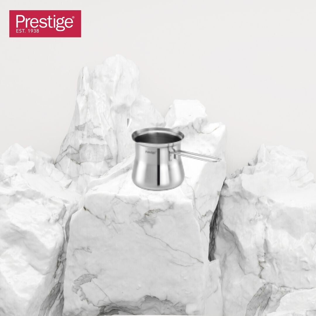 Prestige Stainless Steel 12Pc Cookware Set | Induction Bottom Pots and Pans Set | Cooking Combo Set Model- PR80981