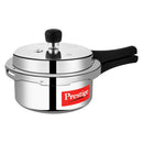 Prestige Popular Pressure Cooker 2 L | Aluminium Pressure Cooker | Silver - MPP22100