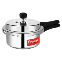 Prestige Popular Pressure Cooker 2 L | Aluminium Pressure Cooker | Silver - MPP22100