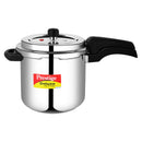 Prestige Svachh Alpha Pressure Cooker 5.5L | Induction Compatible Stainless Steel Pressure Cooker | MPD20251 - Grey