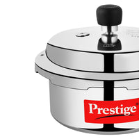 Prestige Popular Pressure Cooker 2 L | Aluminium Pressure Cooker | Silver - MPP22100