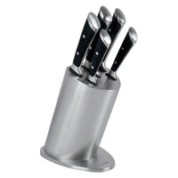Prestige 5-Piece Knife Block Set | Stainless Steel Kitchen Knives with Storage Block | PR51375