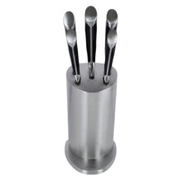 Prestige 5-Piece Knife Block Set | Stainless Steel Kitchen Knives with Storage Block | PR51375