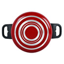 Prestige Classique Non-Stick Casserole 1.9L / 18 cm | 3X Ultra Tough Cooking Pot with Stainless Steel Lid | Red - PR21542