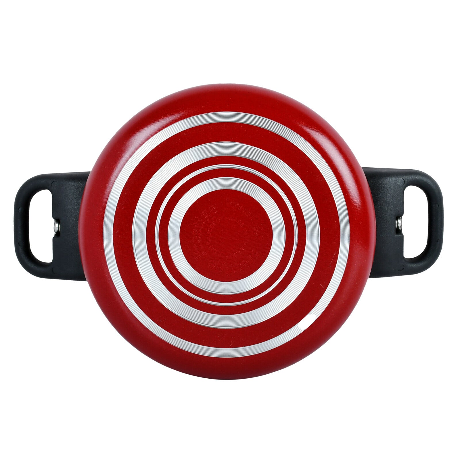 Prestige Classique Non-Stick Casserole 1.9L / 18 cm | 3X Ultra Tough Cooking Pot with Stainless Steel Lid | Red - PR21542