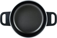 Prestige Classique Non-Stick Casserole 1.4 L / 16 cm | 3X Ultra Tough Cooking Pot with Stainless Steel Lid | Red - PR21541