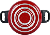 Prestige Classique Non-Stick Casserole 1.4 L / 16 cm | 3X Ultra Tough Cooking Pot with Stainless Steel Lid | Red - PR21541