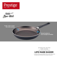 Prestige 9pcs Cookware Value Pack Sets | Non-Stick Pots and Pans set | Non-Stick Kitchen Cooking Set with Frying Pans, Saucepan | PR22480