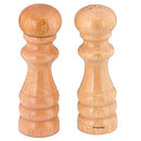 Prestige Pepper Mill & Salt Box Set – Brown | Manual Wooden Spice Grinder and Storage Set for Kitchen & Dining | PR42408