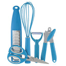 Prestige Kitchen Gadget Set – 5 Pieces, Blue | Essential Cooking Tools for Everyday Use | PR46411