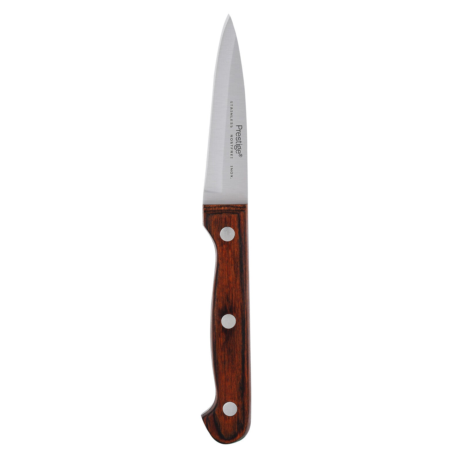 Prestige Classic Paring Knife 8cm | Wooden Handle Knife | Tough Hollow Ground Blades | PR1973