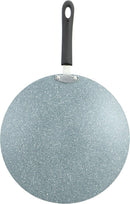 Prestige Speckled Concave Tawa 30 Cm | Long Lasting Non Stick Aluminum Tawa for Roti | Grey - PR15875