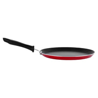 Prestige Omni Tawa 25 cm | Ftal Tawa for Roti | Aluminium Dosa Pan | PR15858 - Black