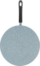 Prestige Speckled Concave Tawa 32 Cm | Long Lasting Non Stick Aluminum Tawa for Roti | Grey - PR15876