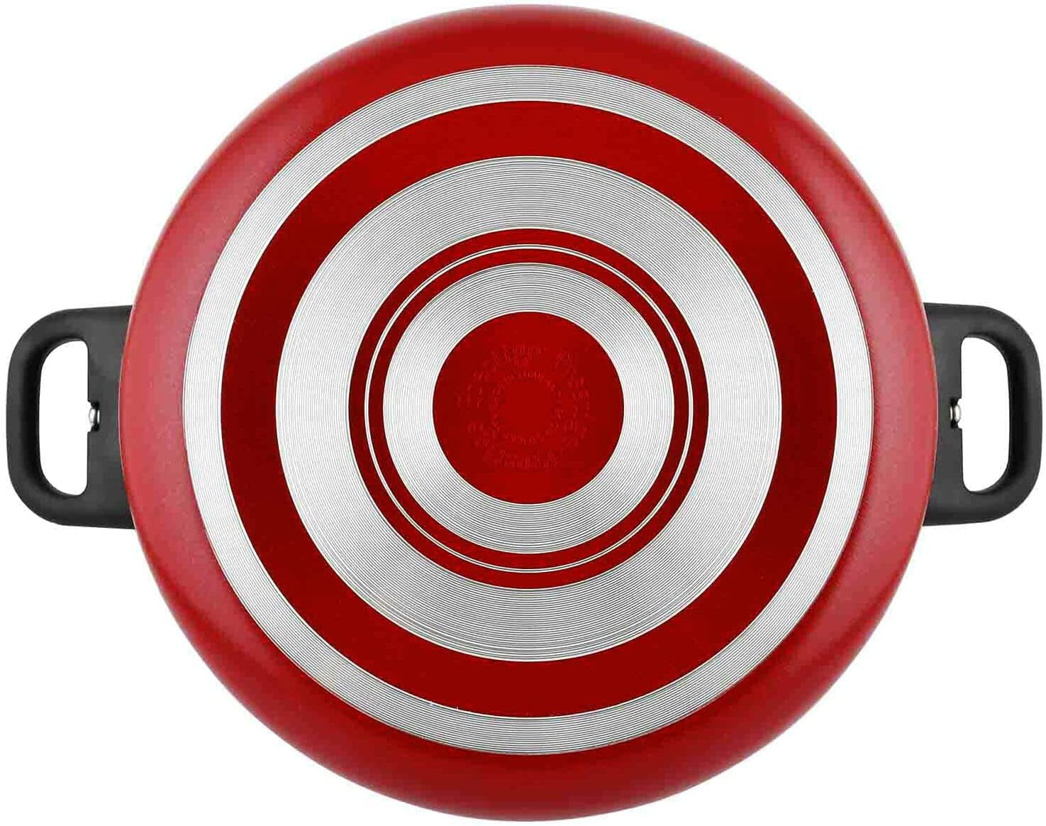 Prestige Classique Non-Stick Casserole 30 cm | 3X Ultra Tough Cooking Pot with Stainless Steel Lid | Red - PR15917