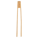 Prestige Wooden Tongs for Kitchen | Wooden Tongs Ideal for BBQ, Salad, Toaster, Bread & Pickles | Brown - PR51178