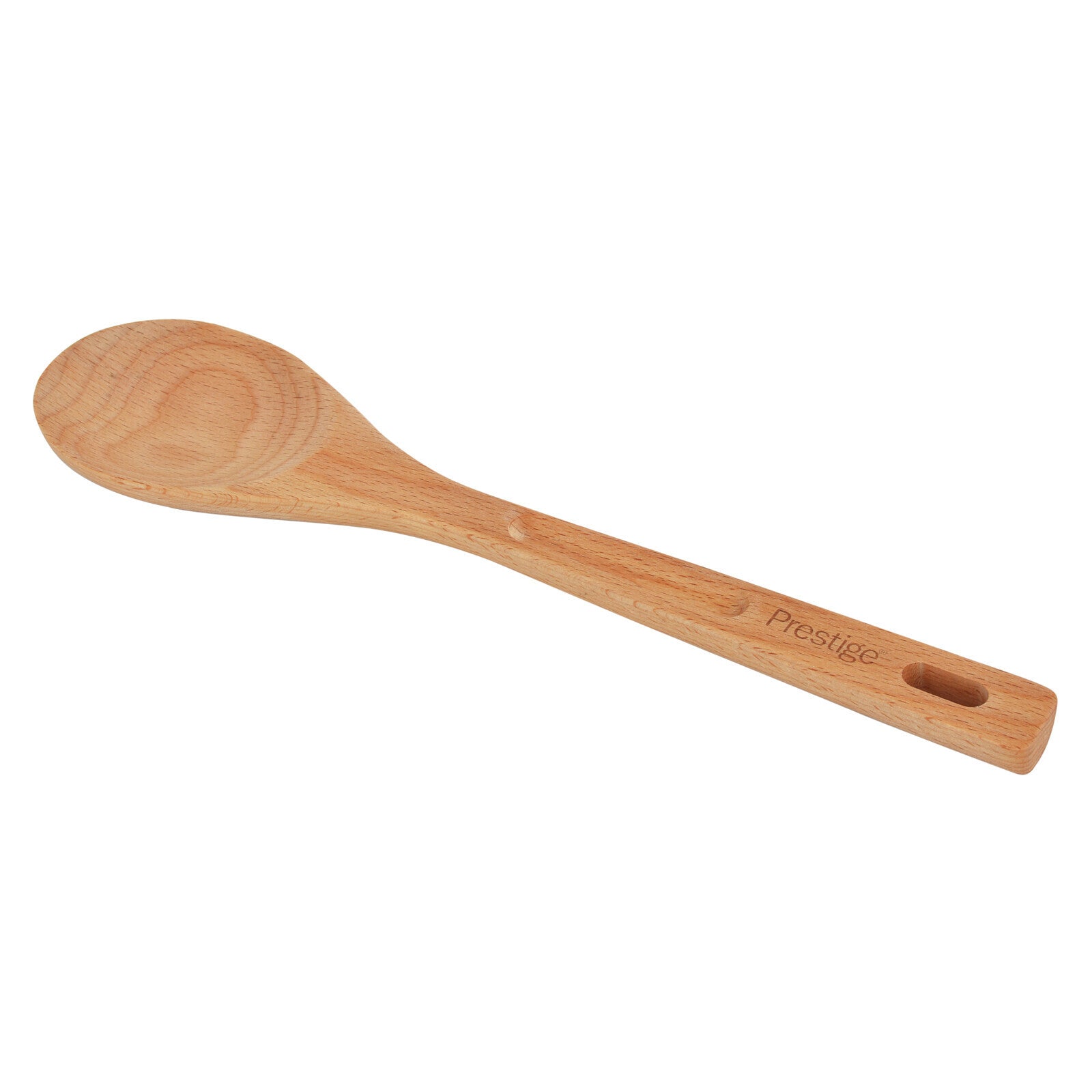 Prestige Wooden Spoon | Durable Tools Perfect for Nonstick Pan and Cookware | Brown - PR51174