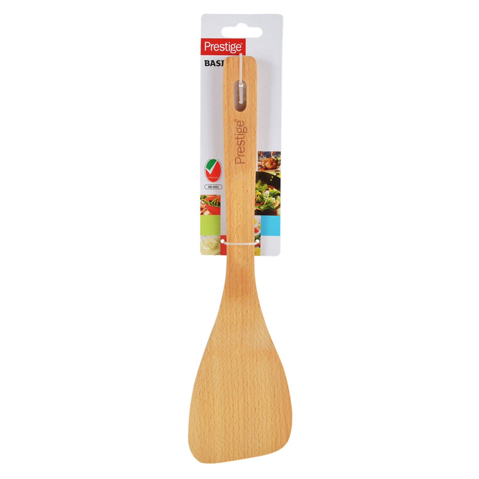 Prestige Main Wooden Turner | Durable Tools Perfect for Nonstick Pan and Cookware | PR51175