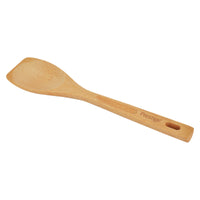 Prestige Wooden Rice Spoon | Rice Paddle Spoon | Wood Non Stick Rice Scooper with Round Shallow Head | Wooden Serving Spoon | Brown PR51177