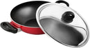 Prestige Classique Flat Bottom Kadai with Stainless Steel Lid 20cm | 3X Ultra Tough Kadai with Lid | PR21497
