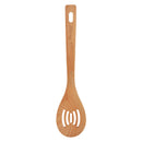 Prestige Wooden Slotted Spoon | Durable Tools Perfect for Nonstick Pan and Cookware | Brown - PR51173