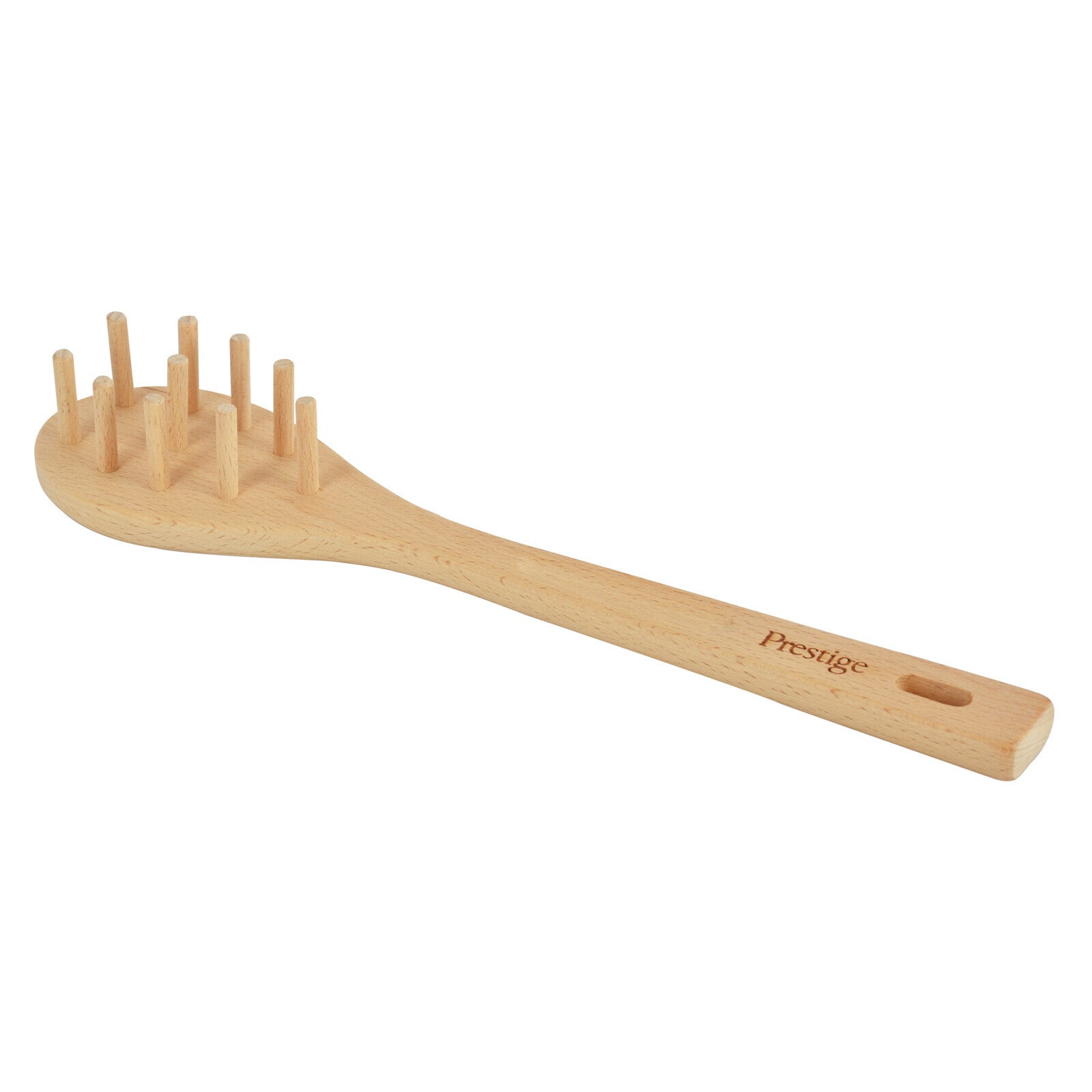 Prestige Wooden Wooden Pasta Spoon Spaghetti Fork | Noodle Spoon | Pasta Forks Spaghetti Ladle Pasta Spatula | Brown - PR51172