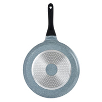 Prestige Cast Aluminium 26 CM Speckled Tawa | Long Lasting Non Stick Coating | Non Slip Bakelite Handle | Aluminium Induction base|Induction Compatible | PR15854 - Grey