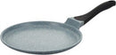 Prestige Cast Aluminium 26 CM Speckled Tawa | Long Lasting Non Stick Coating | Non Slip Bakelite Handle | Aluminium Induction base|Induction Compatible | PR15854 - Grey